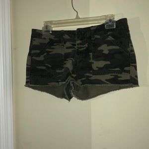 camouflage shorts